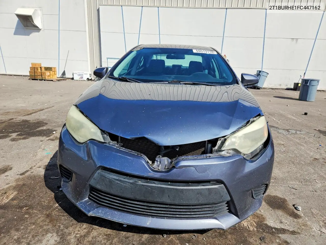 2015 TOYOTA COROLLA VIN 2T1BURHE1FC447162 — фото 5