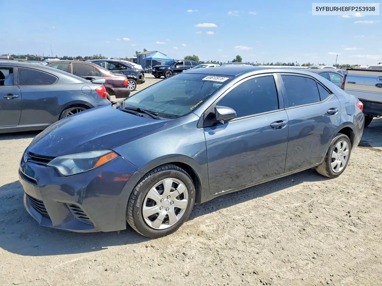 TOYOTA COROLLA 2015, VIN 5YFBURHE8FP253938