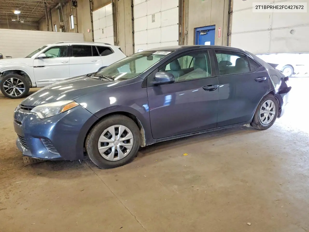 TOYOTA COROLLA 2015, VIN 2T1BPRHE2FC427672