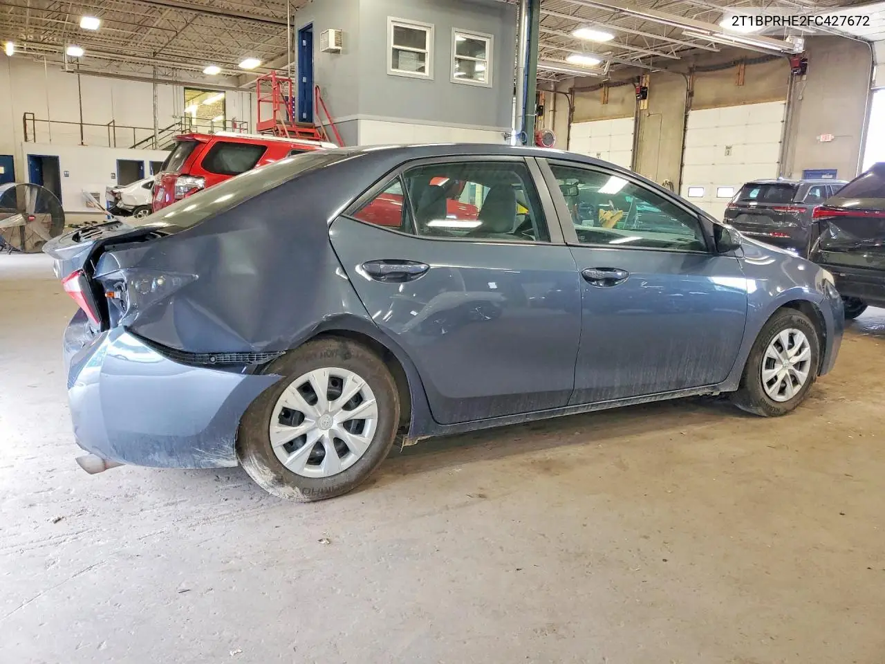 2015 TOYOTA COROLLA VIN 2T1BPRHE2FC427672 — фото 3