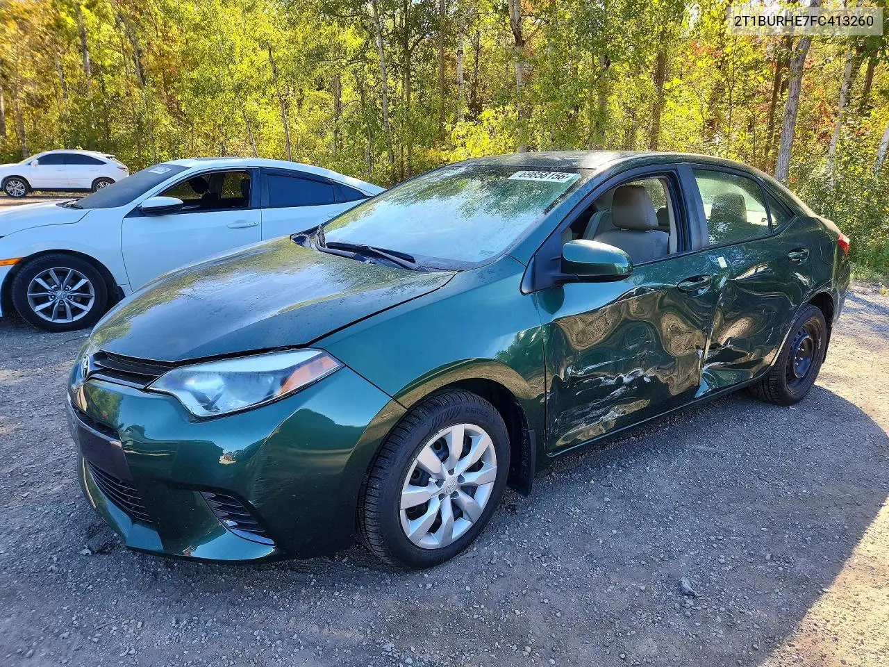 TOYOTA COROLLA 2015, VIN 2T1BURHE7FC413260