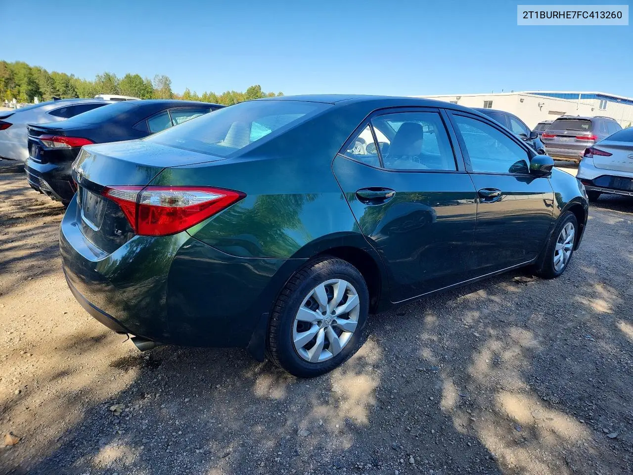 2015 TOYOTA COROLLA VIN 2T1BURHE7FC413260 — фото 3