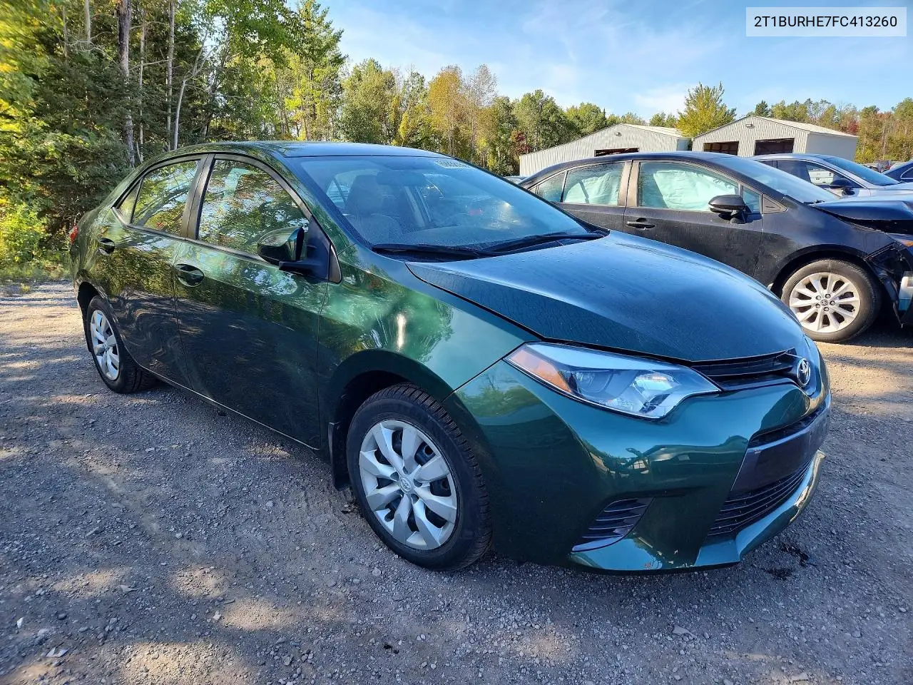 2015 TOYOTA COROLLA VIN 2T1BURHE7FC413260 — фото 4