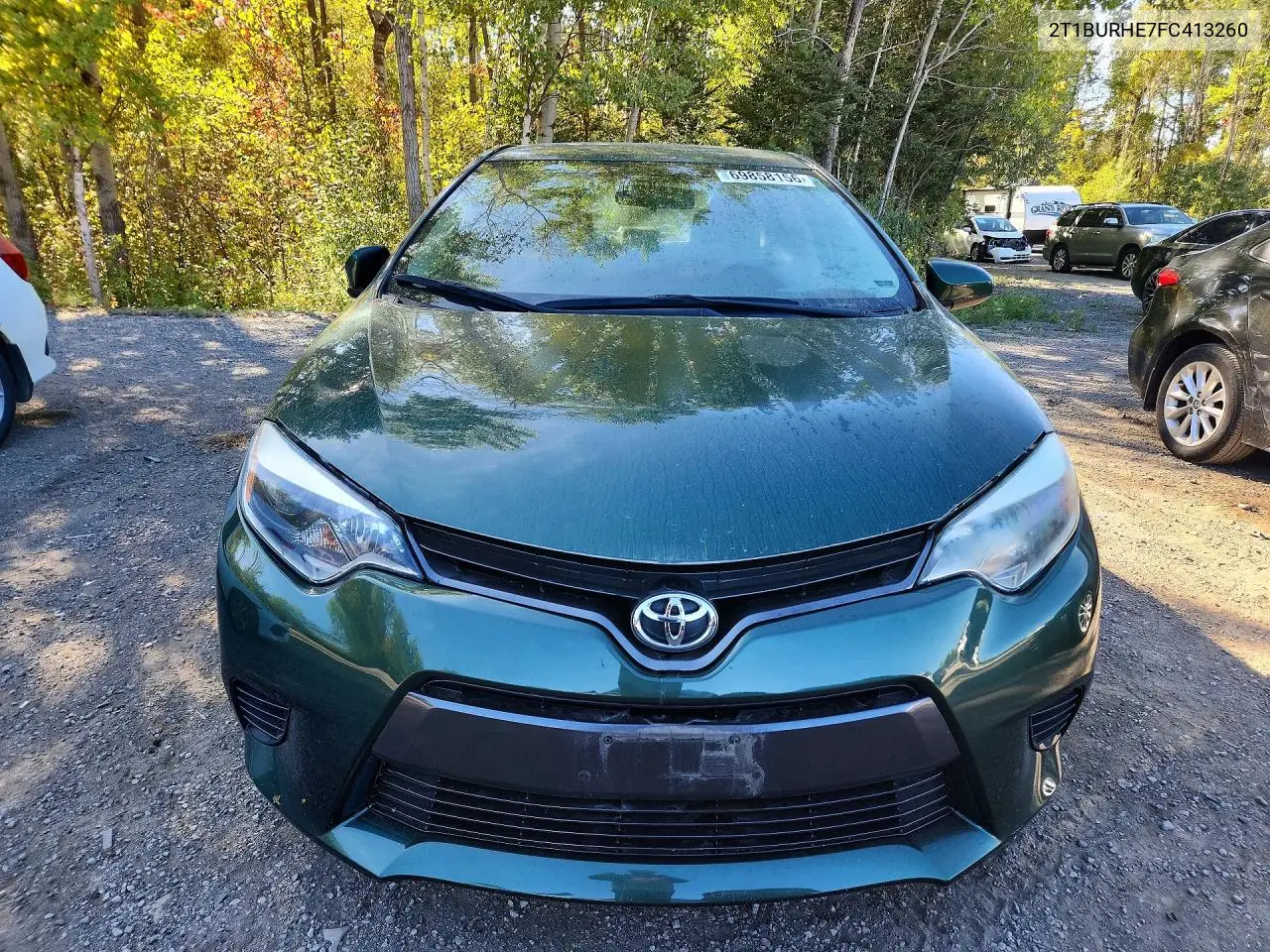 2015 TOYOTA COROLLA VIN 2T1BURHE7FC413260 — фото 5