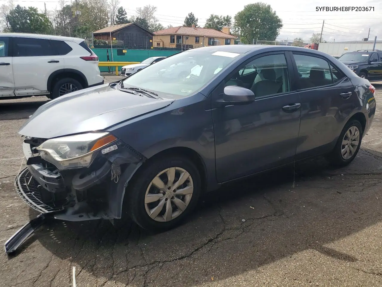 TOYOTA COROLLA 2015, VIN 5YFBURHE8FP203671