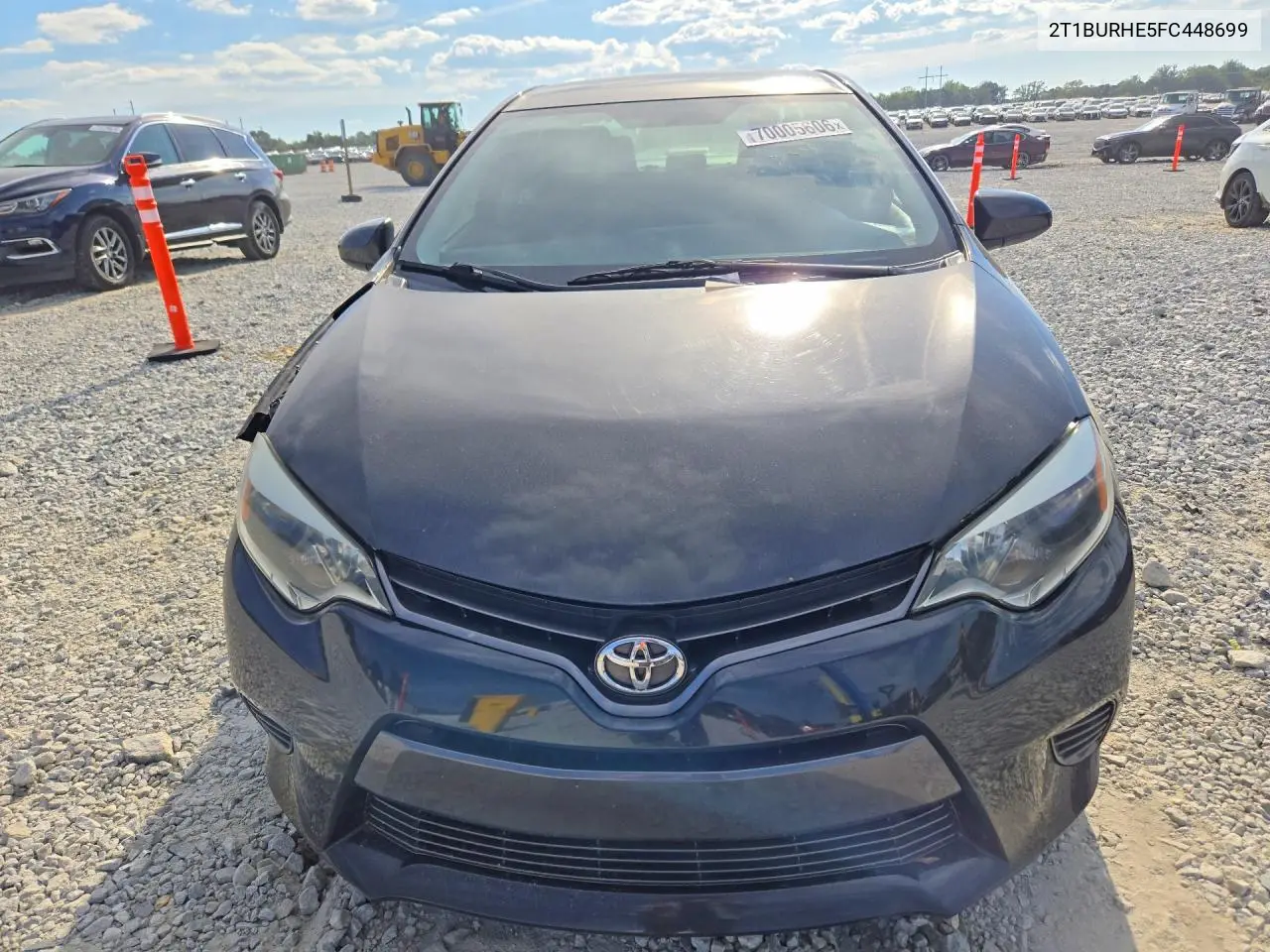 2015 TOYOTA COROLLA VIN 2T1BURHE5FC448699 — фото 5
