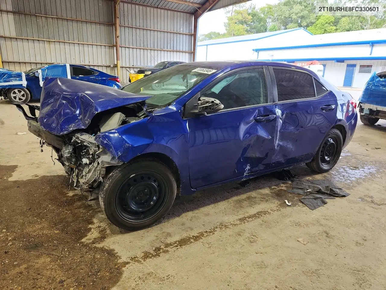 TOYOTA COROLLA 2015, VIN 2T1BURHE8FC330601