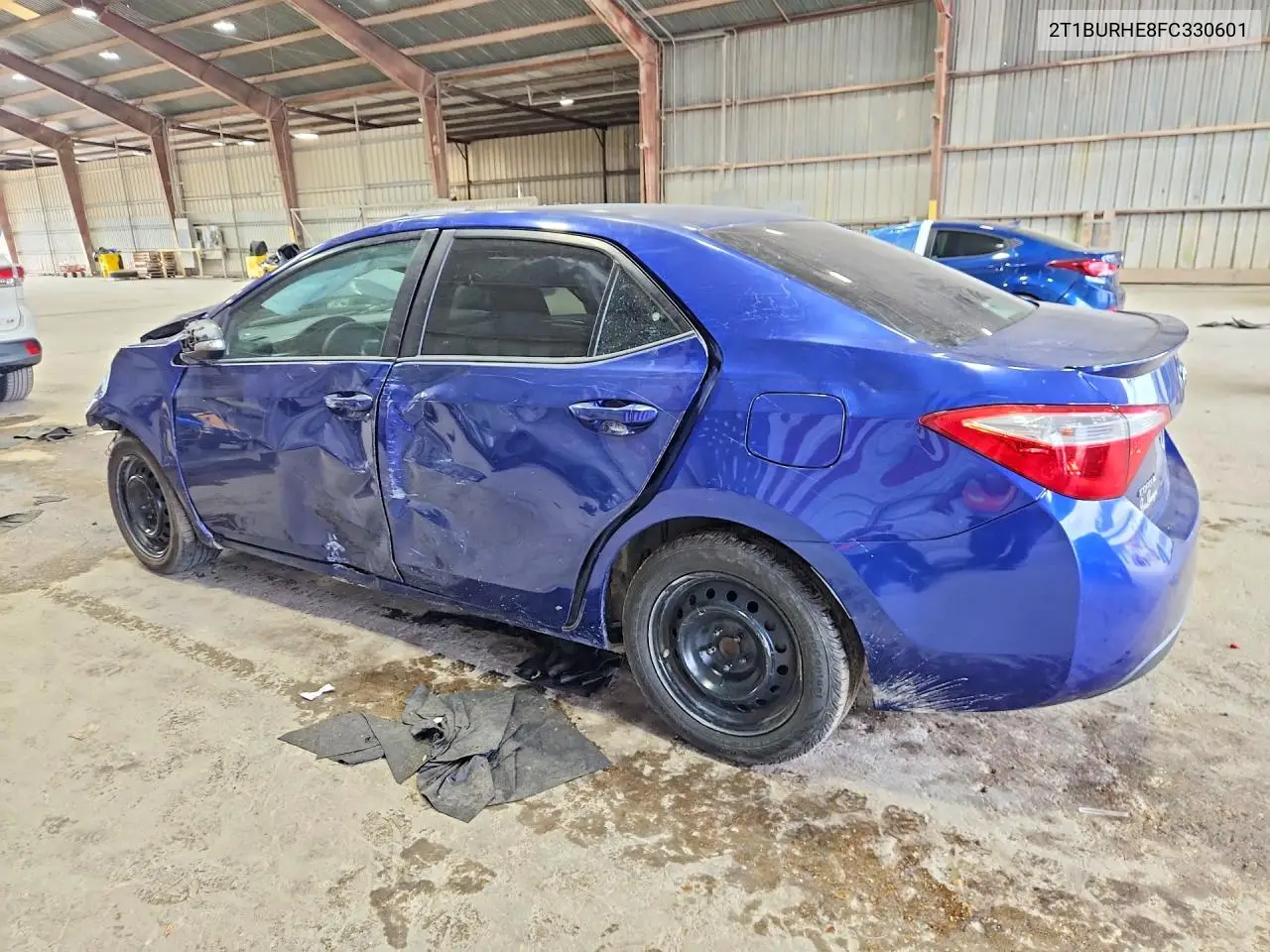 2015 TOYOTA COROLLA VIN 2T1BURHE8FC330601 — фото 2