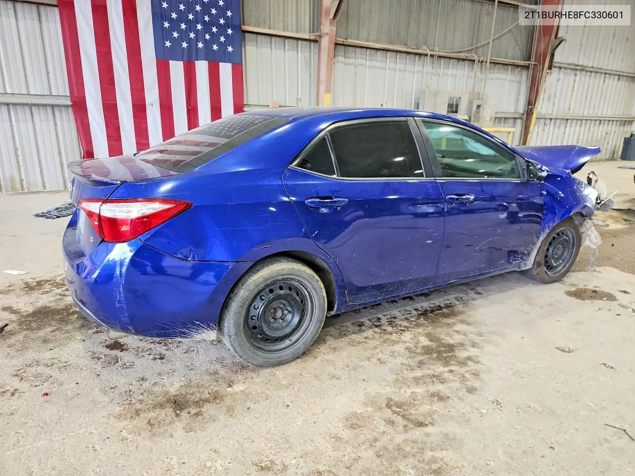 2015 TOYOTA COROLLA VIN 2T1BURHE8FC330601 — фото 3