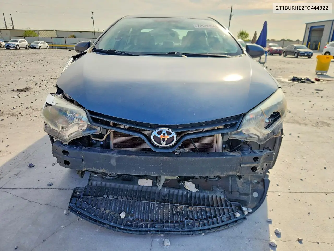 2015 TOYOTA COROLLA VIN 2T1BURHE2FC444822 — фото 5