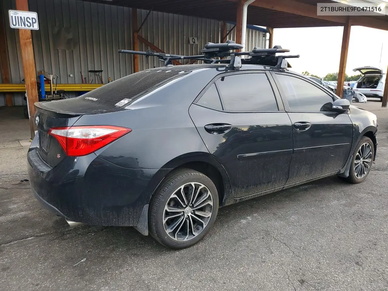 2015 TOYOTA COROLLA VIN 2T1BURHE9FC471516 — фото 3
