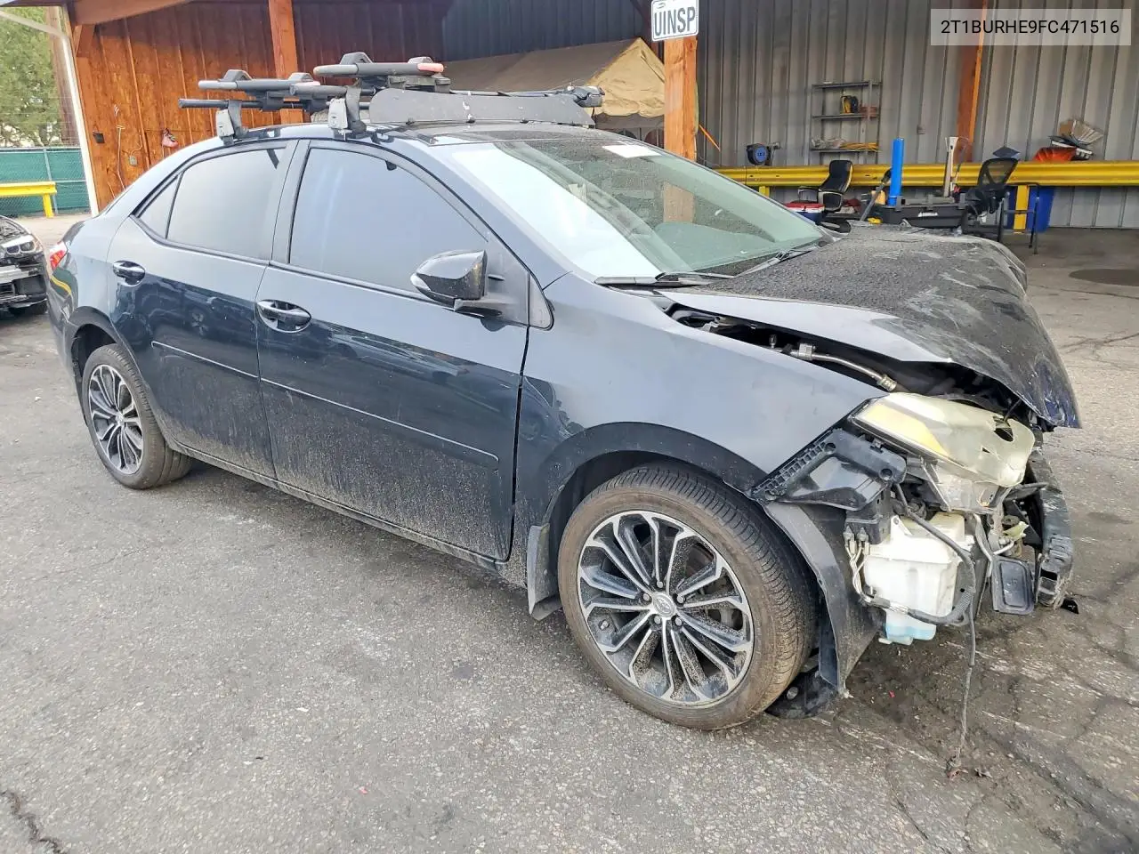 2015 TOYOTA COROLLA VIN 2T1BURHE9FC471516 — фото 4
