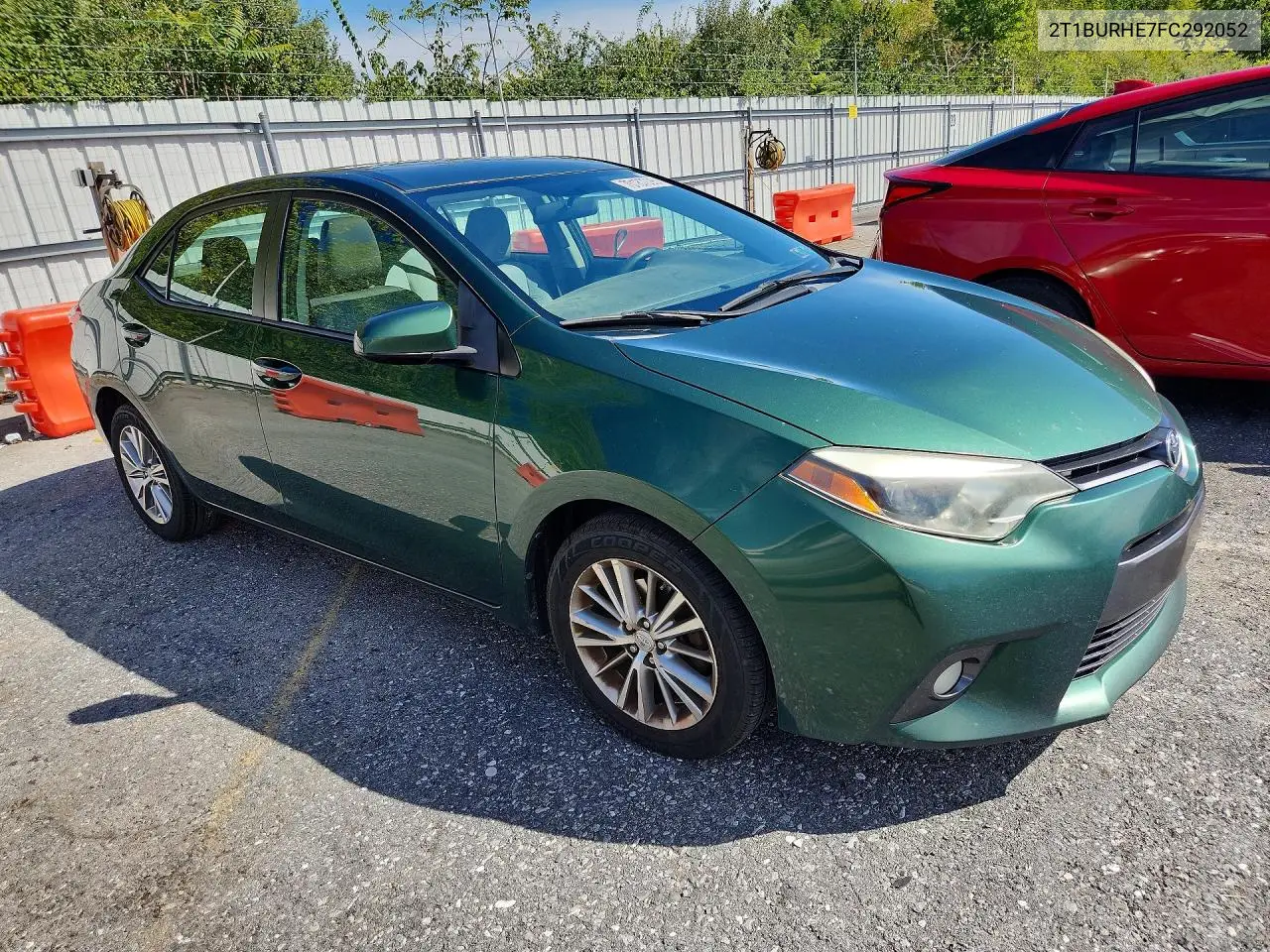 2015 TOYOTA COROLLA VIN 2T1BURHE7FC292052 — фото 4