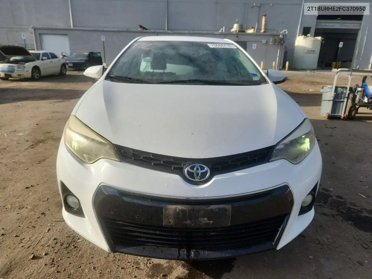 2015 TOYOTA COROLLA VIN 2T1BURHE2FC370950 — фото 5