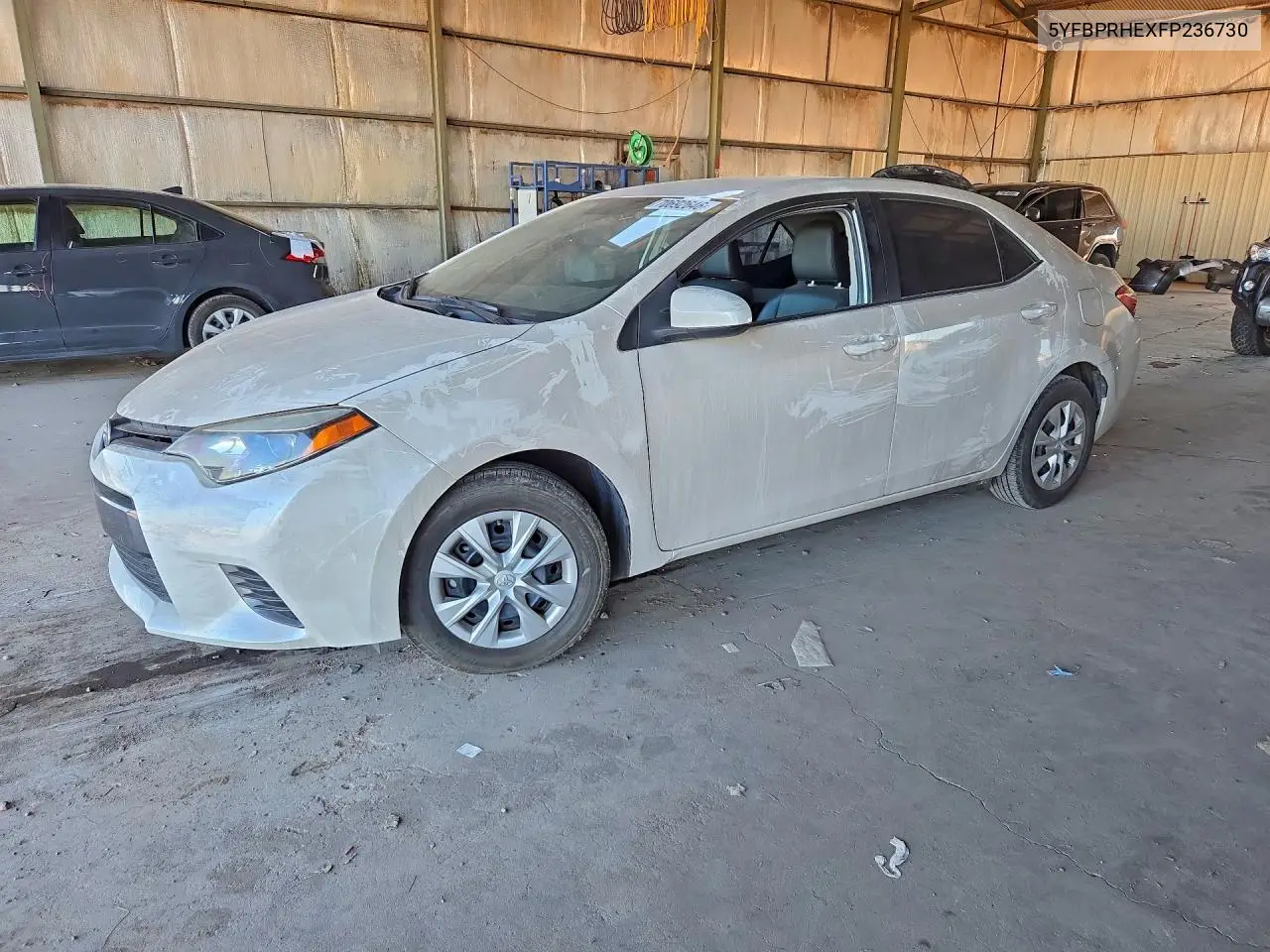 TOYOTA COROLLA 2015, VIN 5YFBPRHEXFP236730