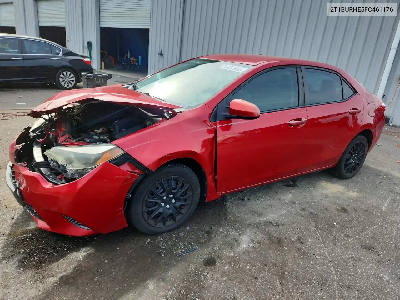 TOYOTA COROLLA 2015, VIN 2T1BURHE5FC461176