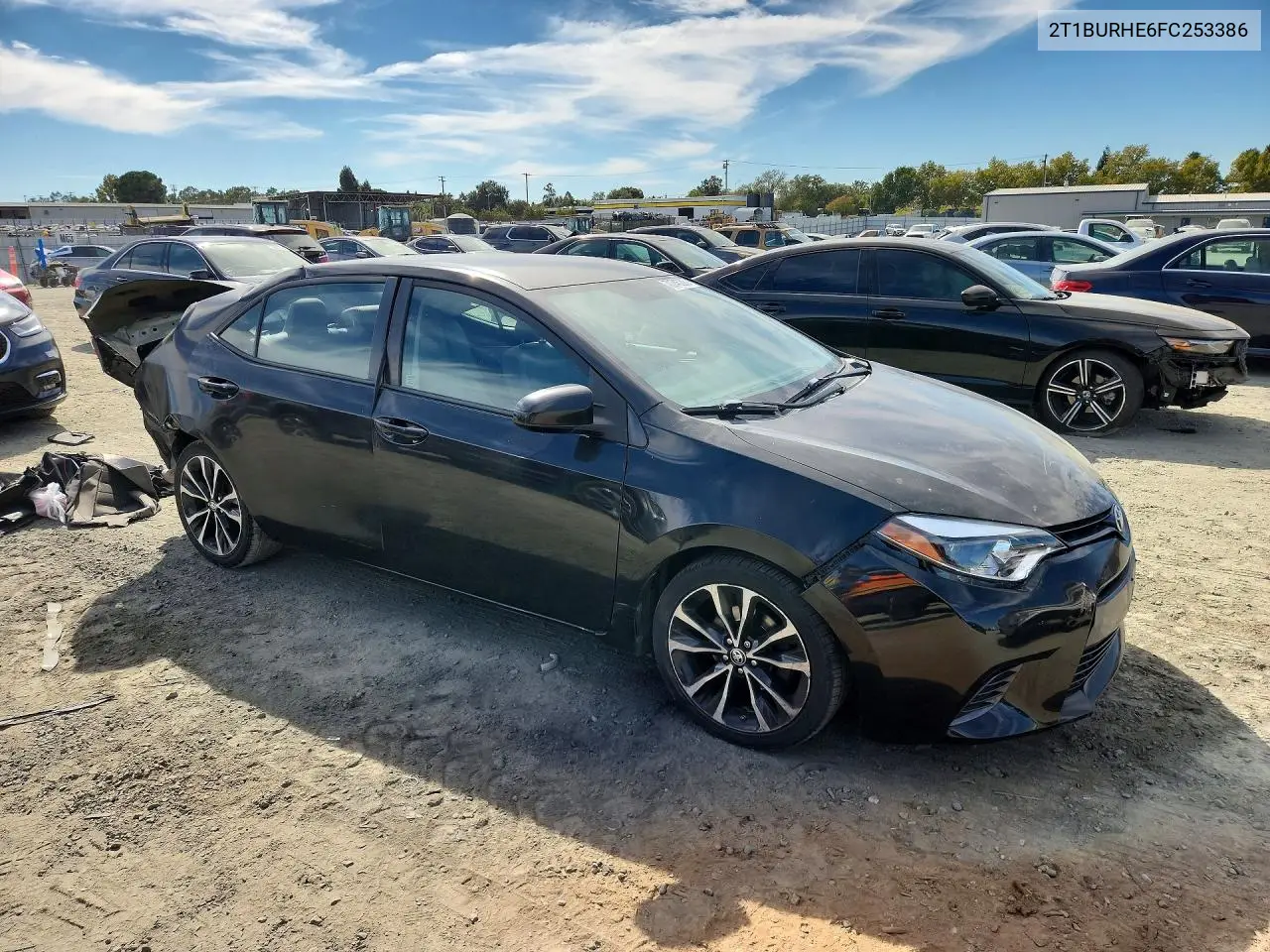 2015 TOYOTA COROLLA VIN 2T1BURHE6FC253386 — фото 4
