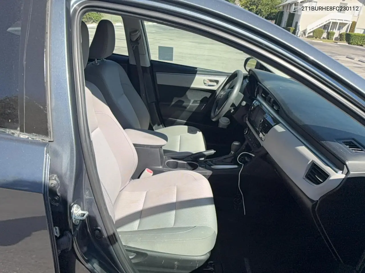 2015 TOYOTA COROLLA VIN 2T1BURHE8FC230112 — фото 5