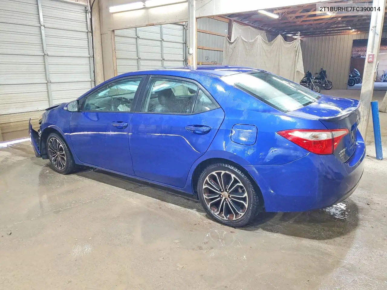2015 TOYOTA COROLLA VIN 2T1BURHE7FC390014 — фото 2