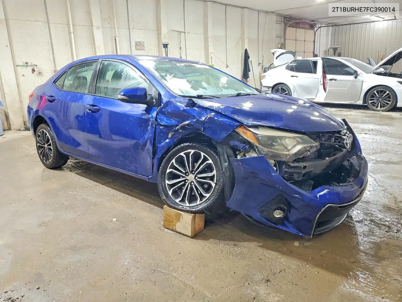 2015 TOYOTA COROLLA VIN 2T1BURHE7FC390014 — фото 4
