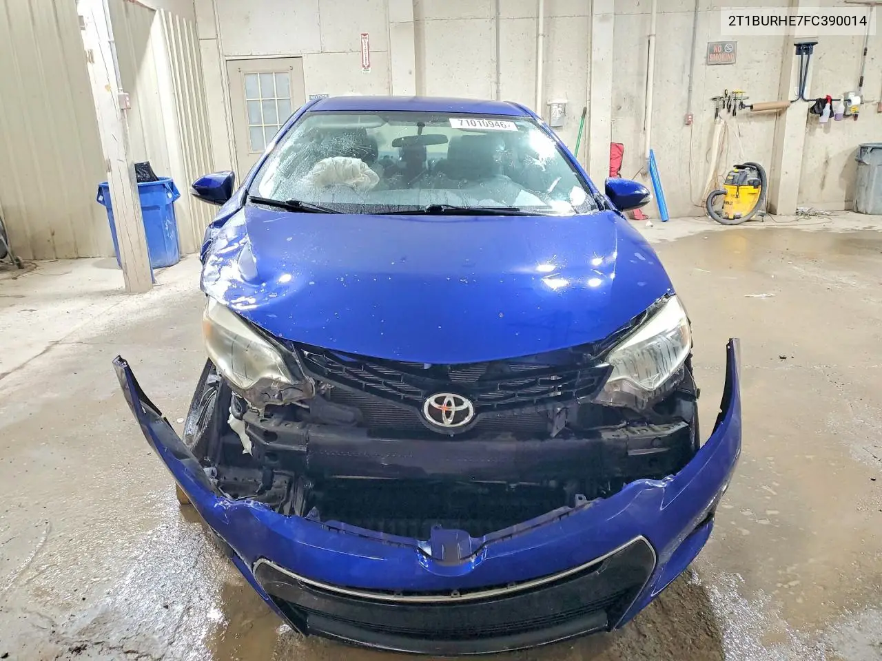 2015 TOYOTA COROLLA VIN 2T1BURHE7FC390014 — фото 5