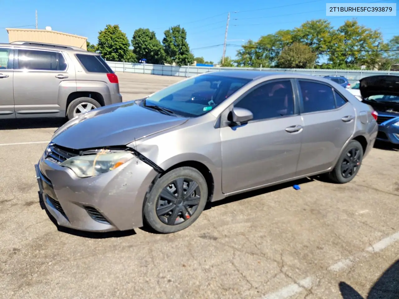 TOYOTA COROLLA 2015, VIN 2T1BURHE5FC393879
