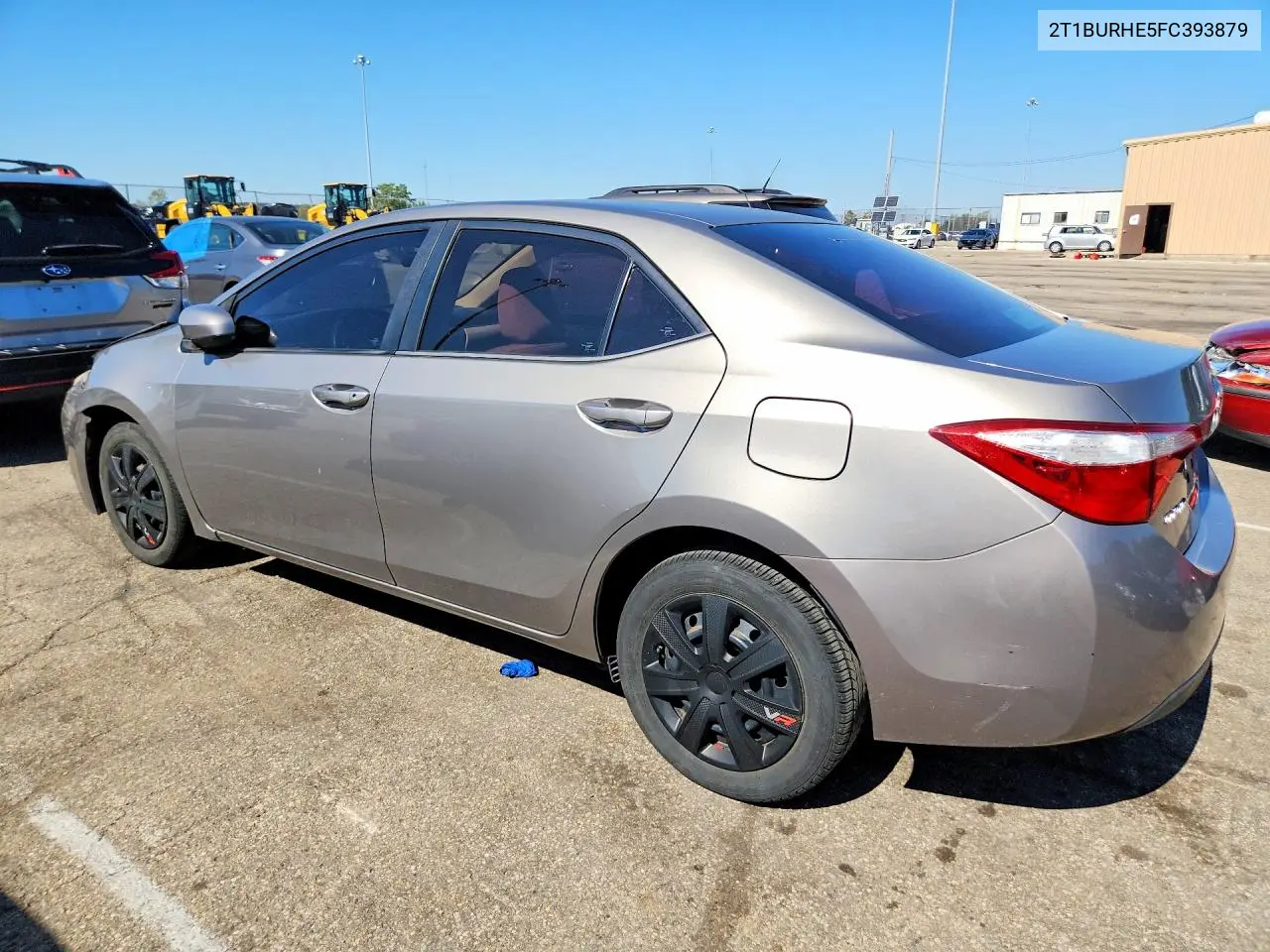 2015 TOYOTA COROLLA VIN 2T1BURHE5FC393879 — фото 2