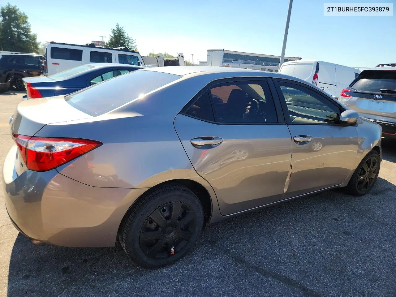 2015 TOYOTA COROLLA VIN 2T1BURHE5FC393879 — фото 3