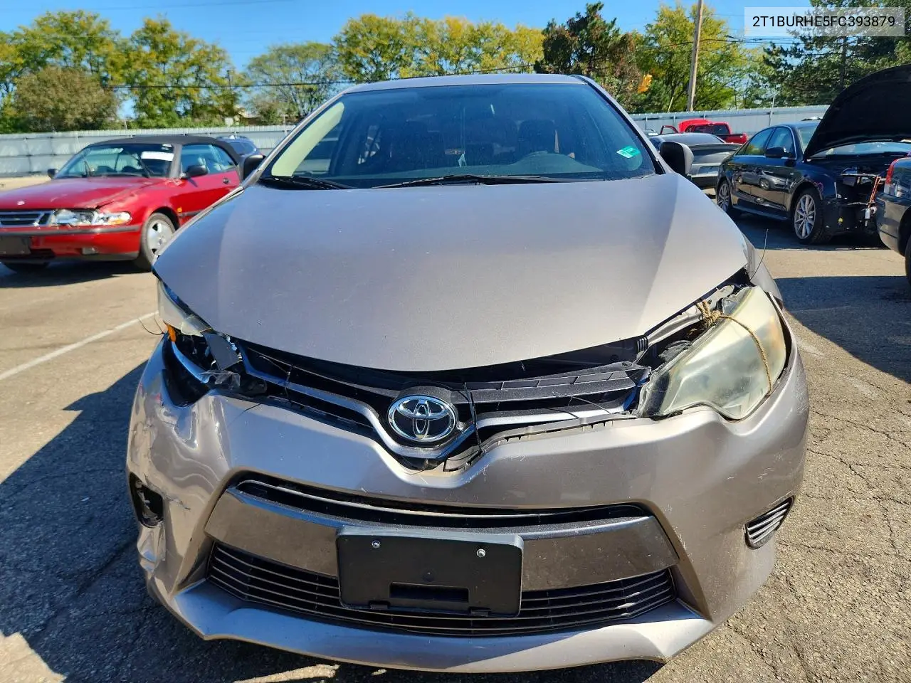 2015 TOYOTA COROLLA VIN 2T1BURHE5FC393879 — фото 5