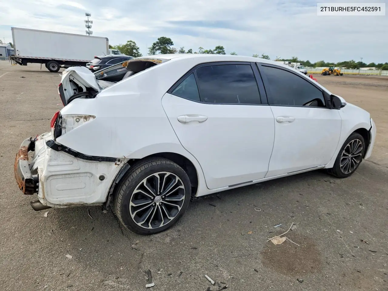 2015 TOYOTA COROLLA VIN 2T1BURHE5FC452591 — фото 3