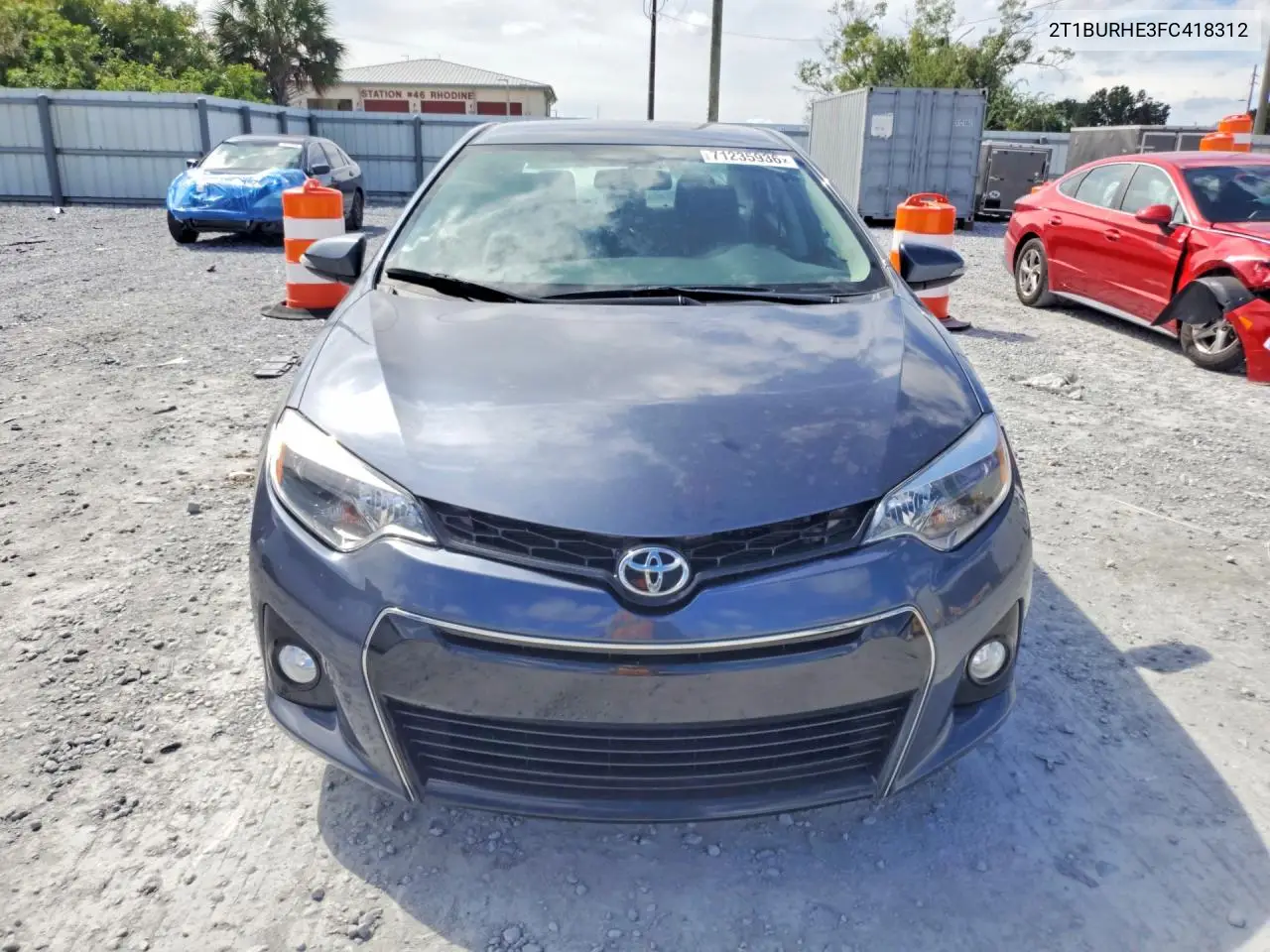 2015 TOYOTA COROLLA VIN 2T1BURHE3FC418312 — фото 5