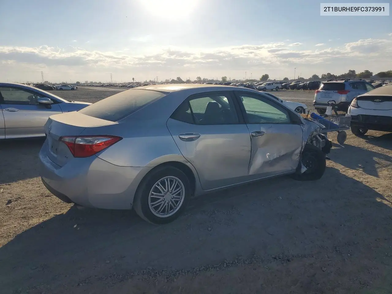 2015 TOYOTA COROLLA VIN 2T1BURHE9FC373991 — фото 3