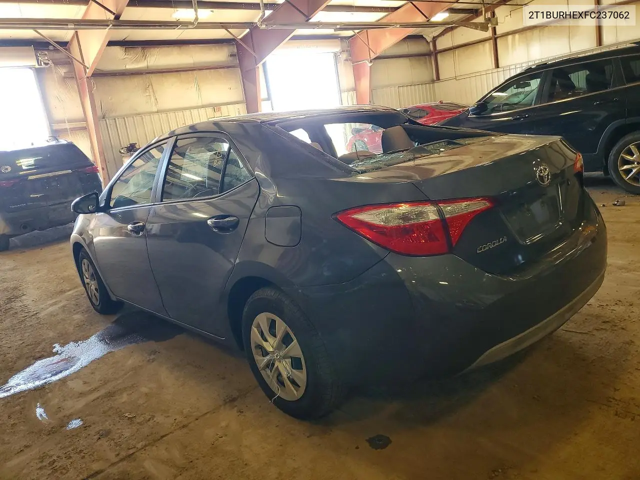2015 TOYOTA COROLLA VIN 2T1BURHEXFC237062 — фото 2