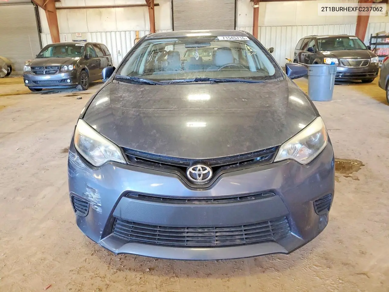 2015 TOYOTA COROLLA VIN 2T1BURHEXFC237062 — фото 5