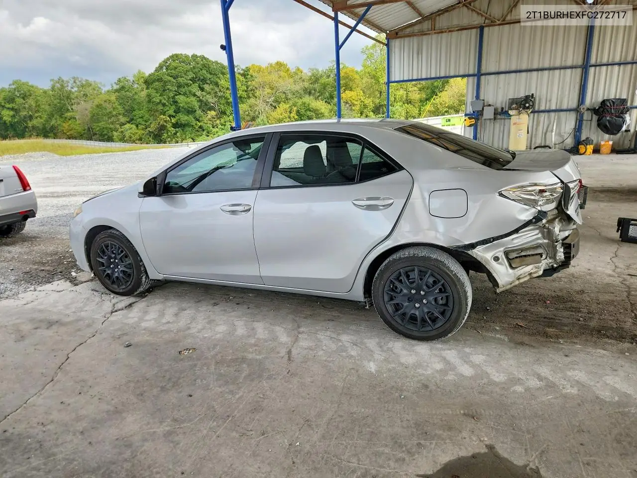 2015 TOYOTA COROLLA VIN 2T1BURHEXFC272717 — фото 2