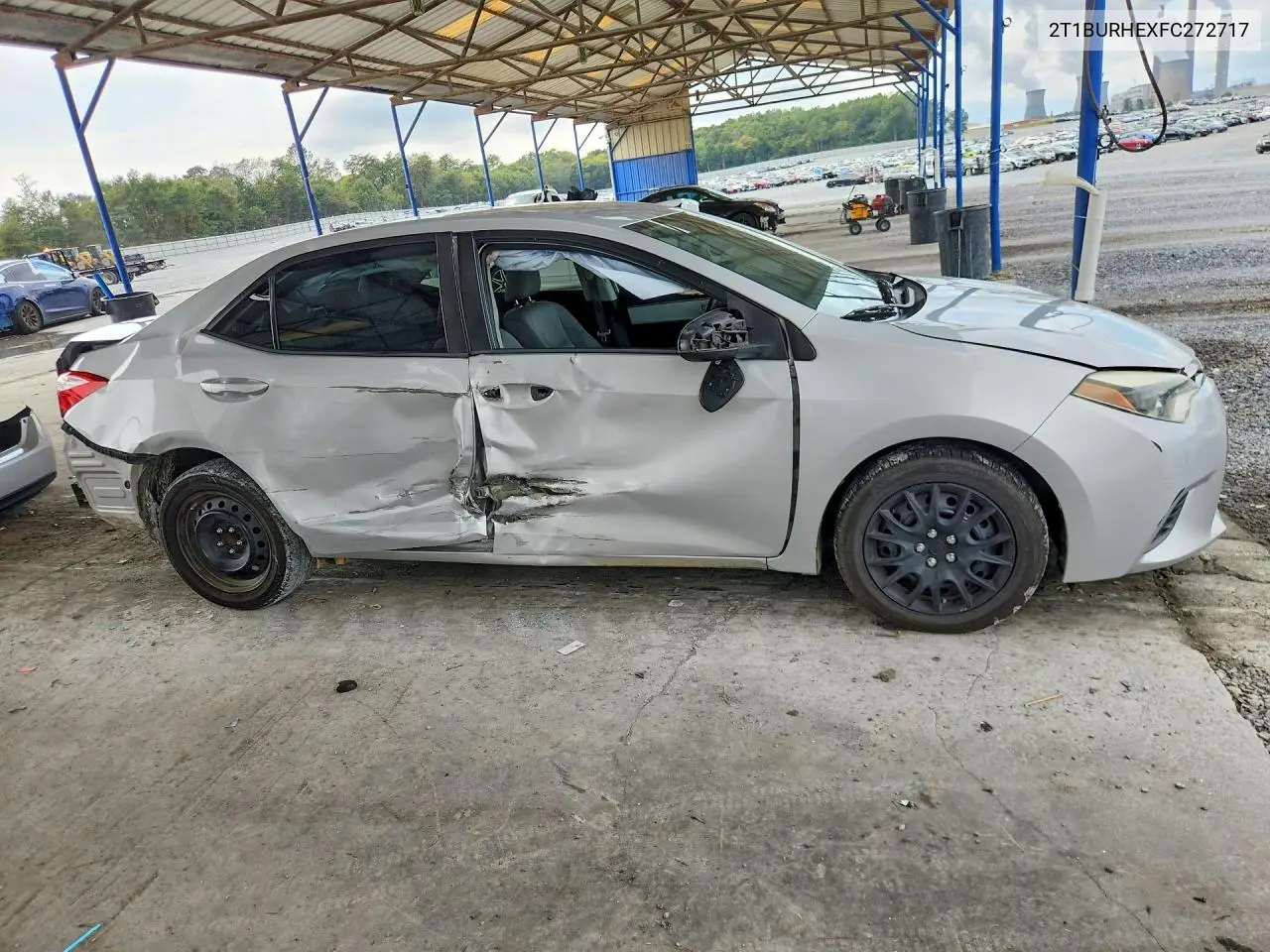 2015 TOYOTA COROLLA VIN 2T1BURHEXFC272717 — фото 4