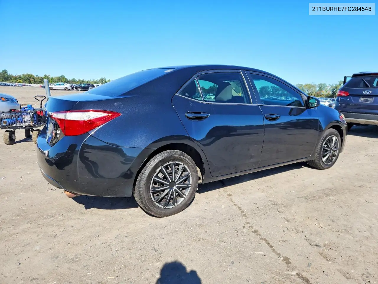 2015 TOYOTA COROLLA VIN 2T1BURHE7FC284548 — фото 3