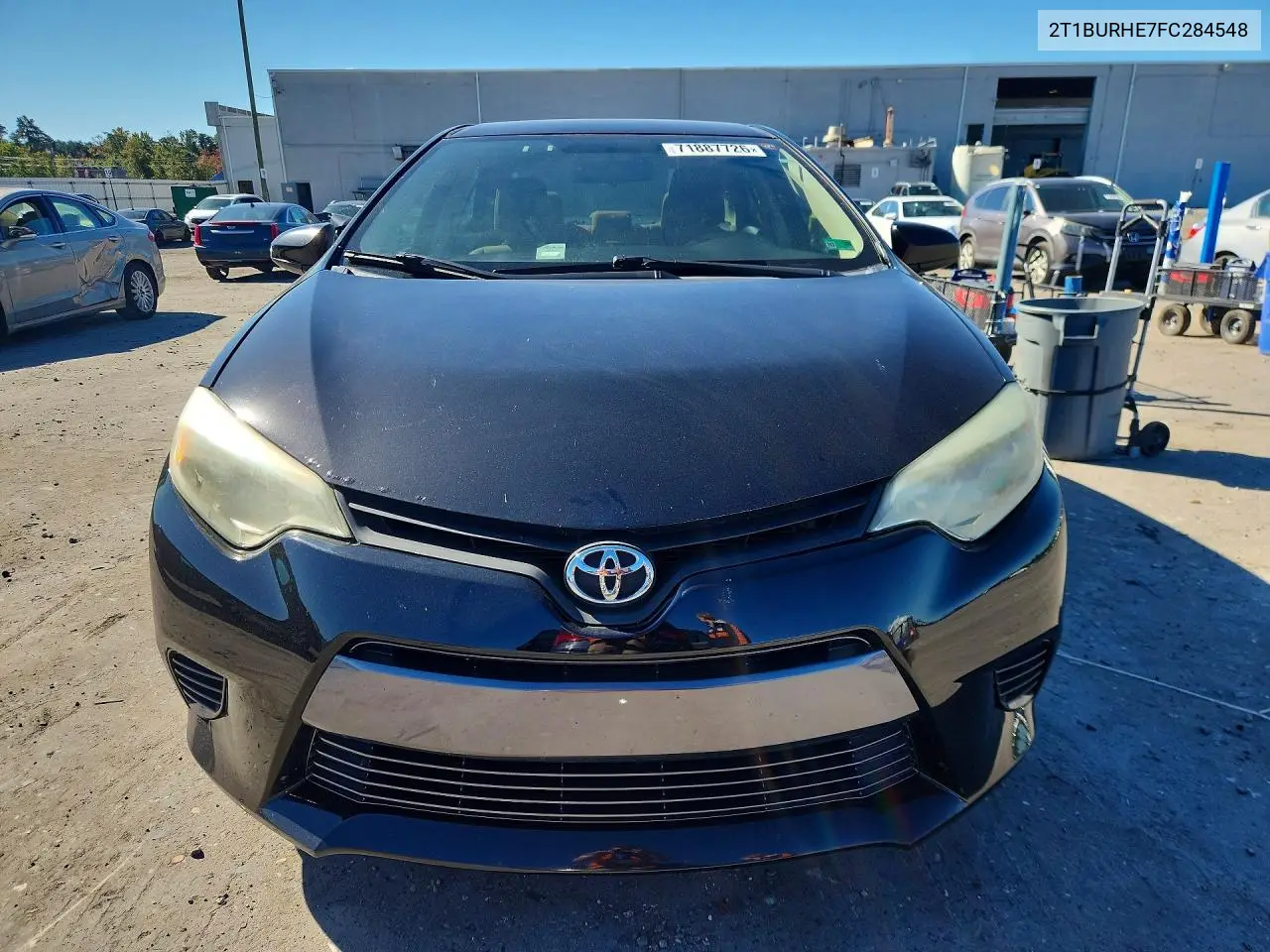 2015 TOYOTA COROLLA VIN 2T1BURHE7FC284548 — фото 5