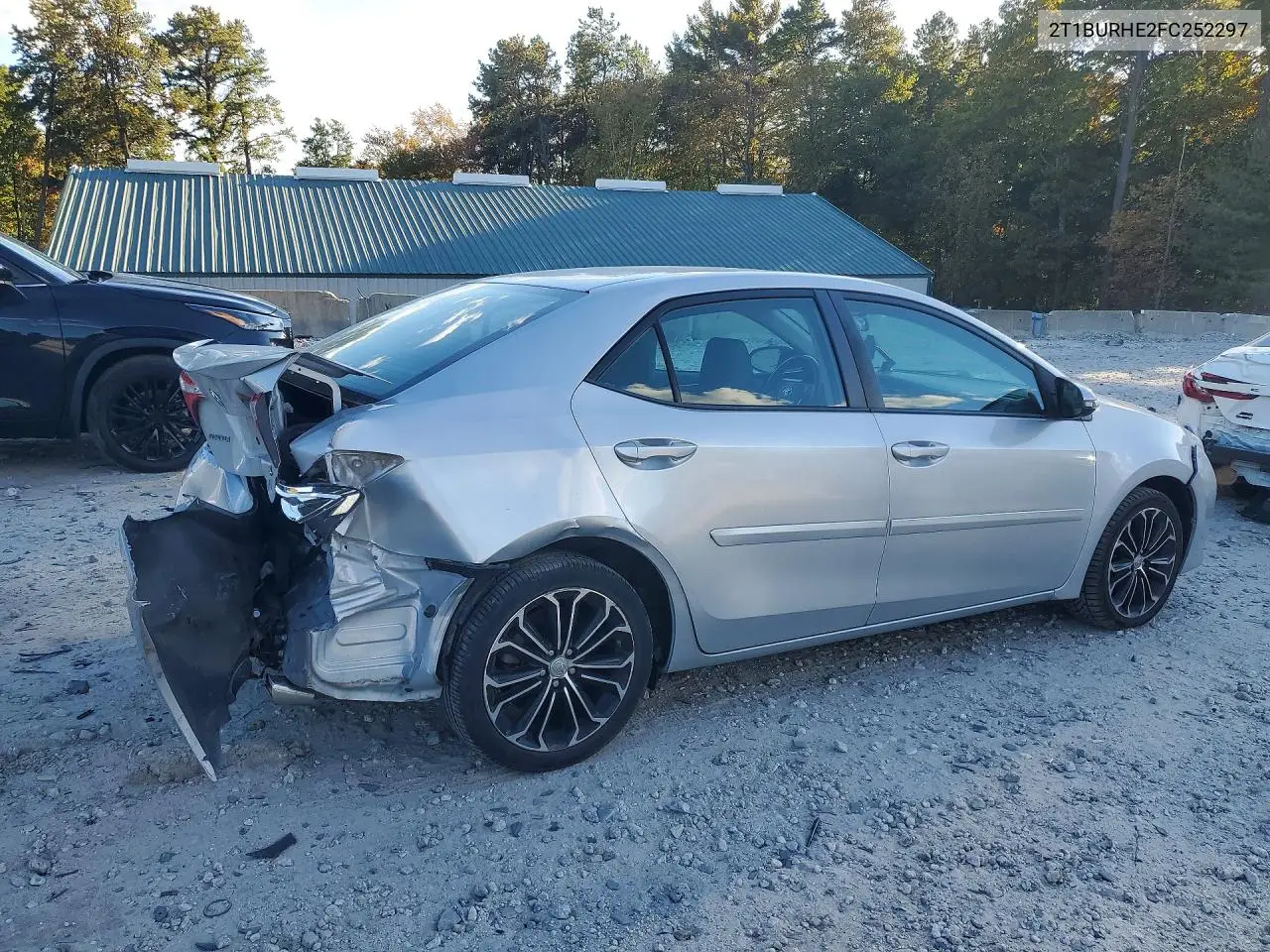 2015 TOYOTA COROLLA VIN 2T1BURHE2FC252297 — фото 3