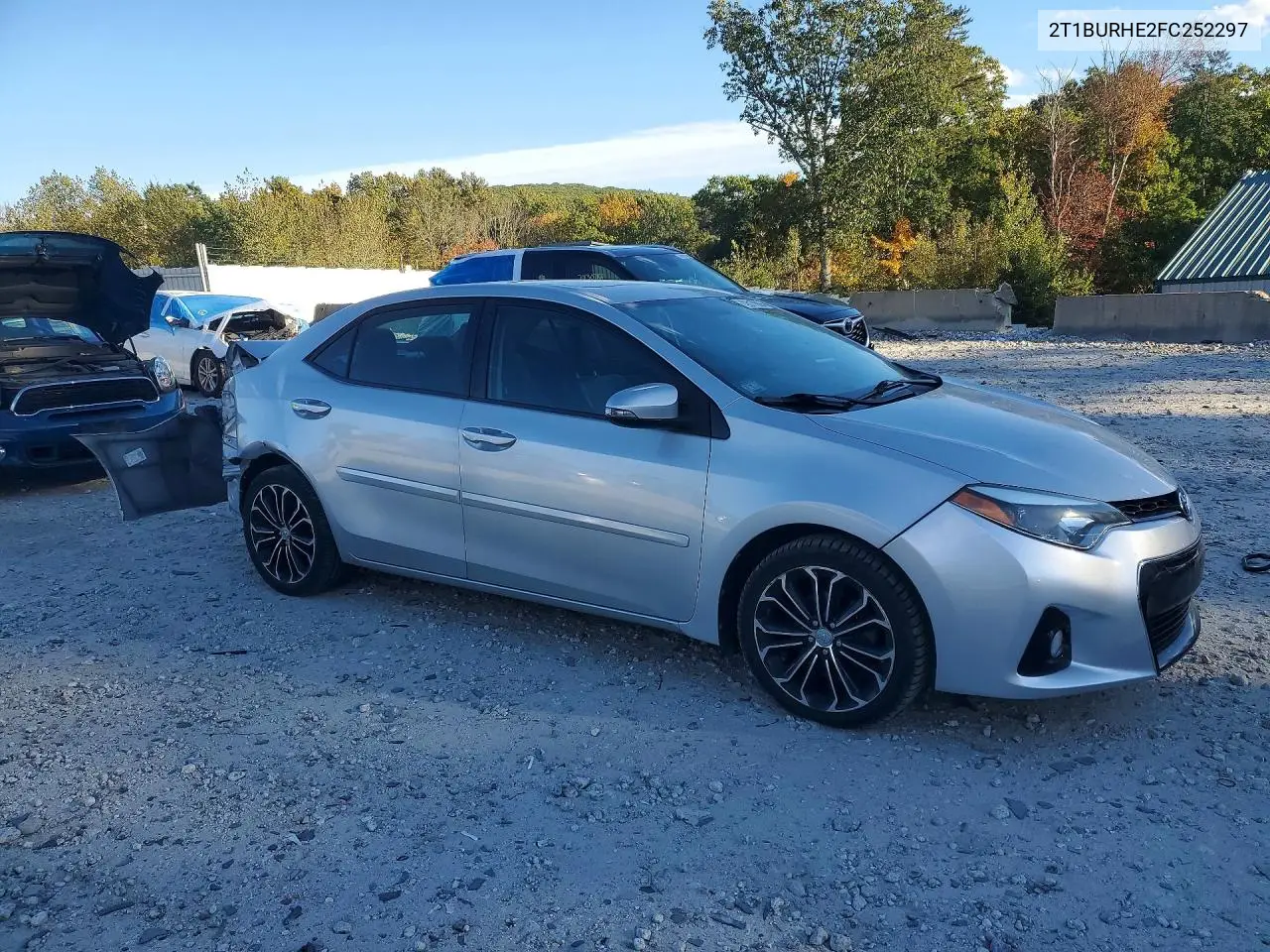 2015 TOYOTA COROLLA VIN 2T1BURHE2FC252297 — фото 4