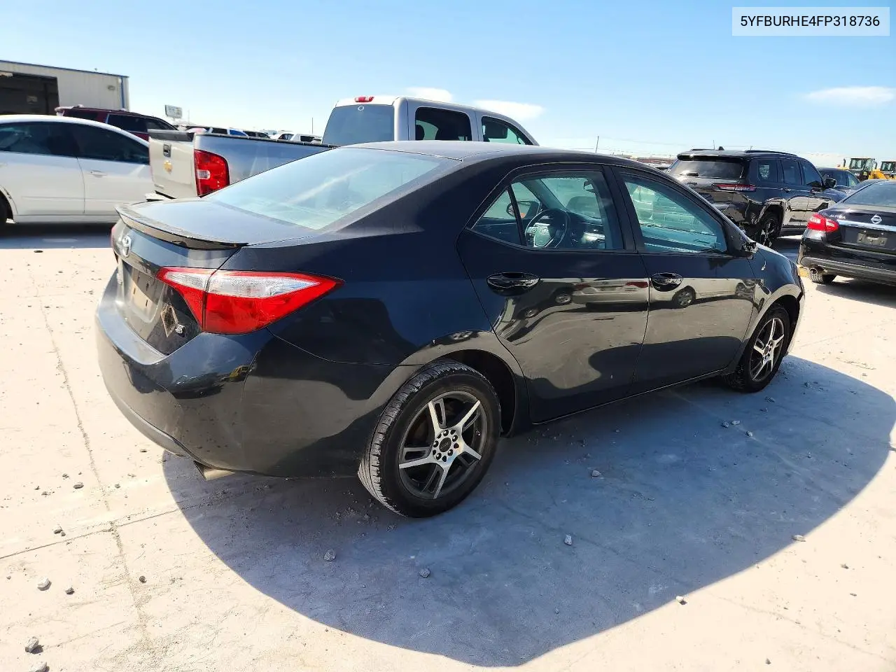 2015 TOYOTA COROLLA VIN 5YFBURHE4FP318736 — фото 3
