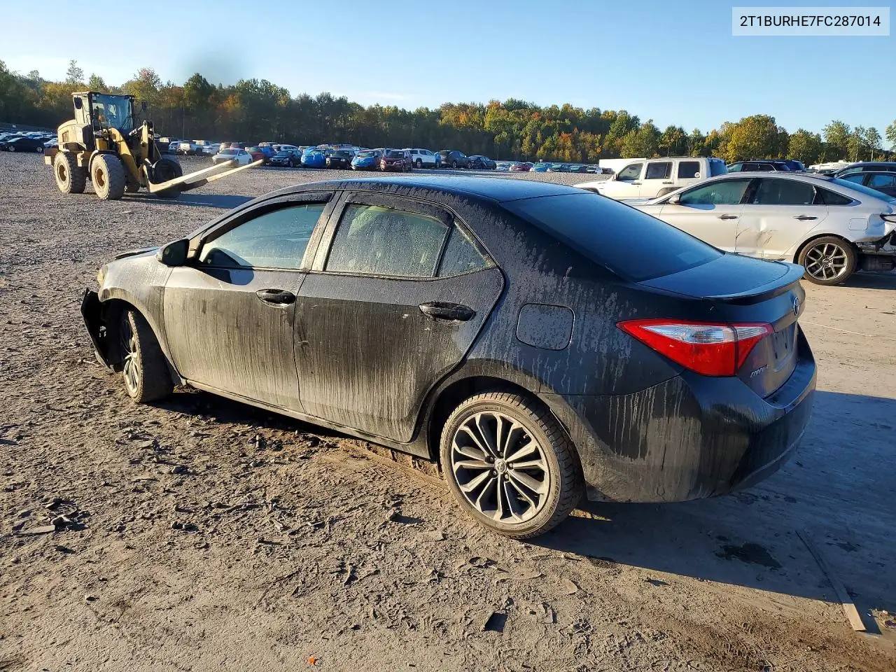 2015 TOYOTA COROLLA VIN 2T1BURHE7FC287014 — фото 2