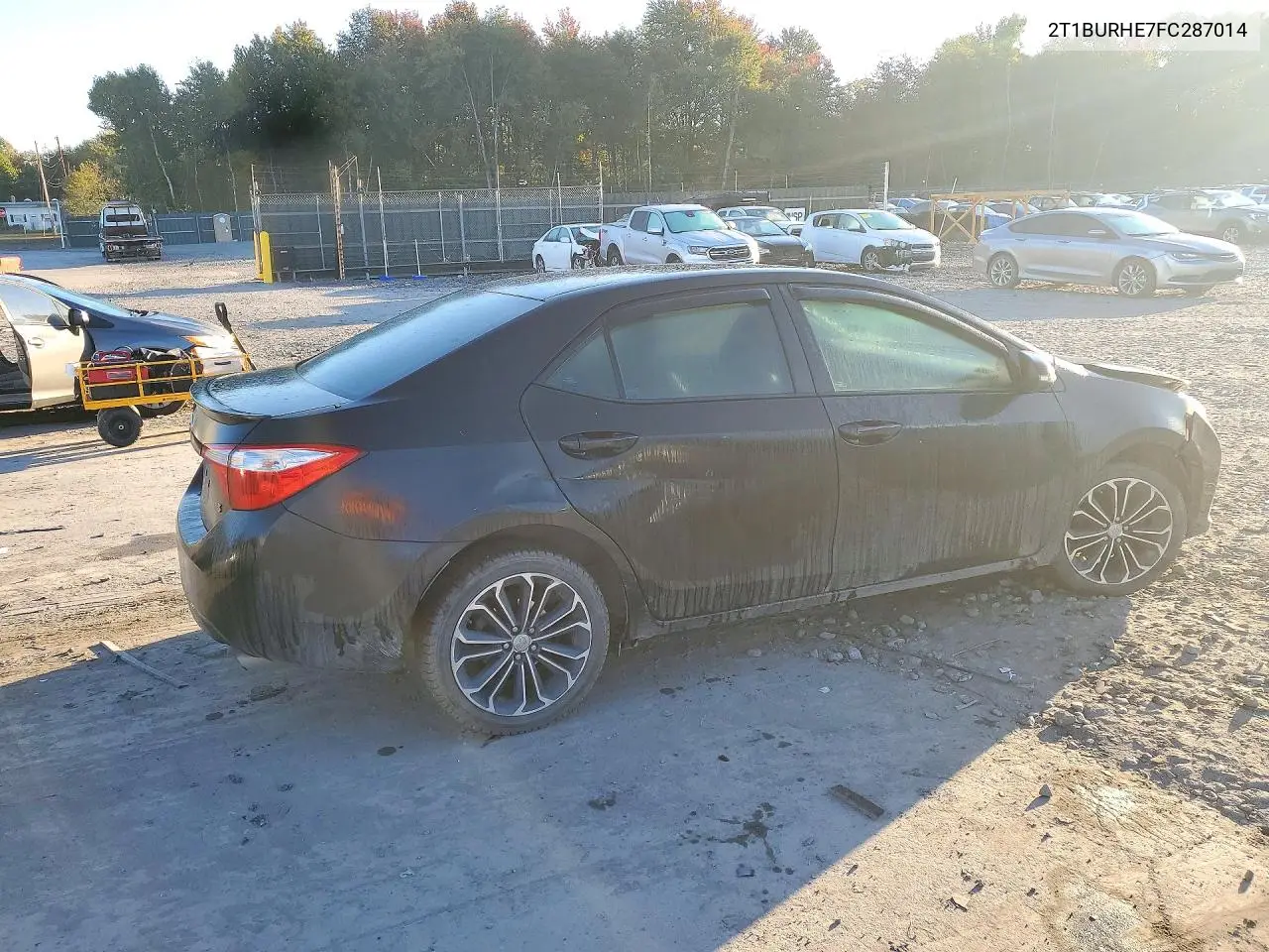 2015 TOYOTA COROLLA VIN 2T1BURHE7FC287014 — фото 3