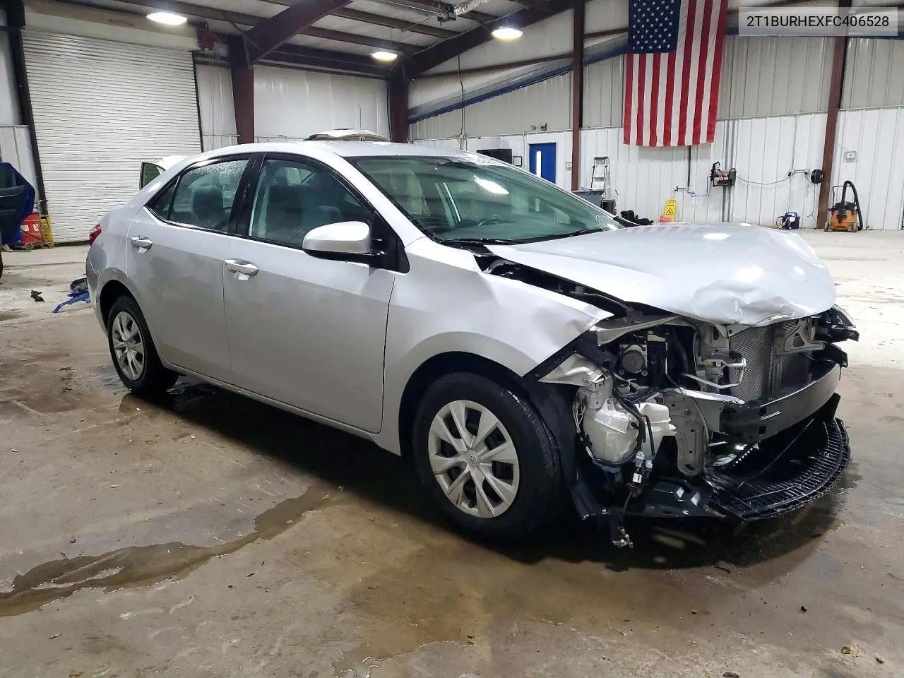 2015 TOYOTA COROLLA VIN 2T1BURHEXFC406528 — фото 4