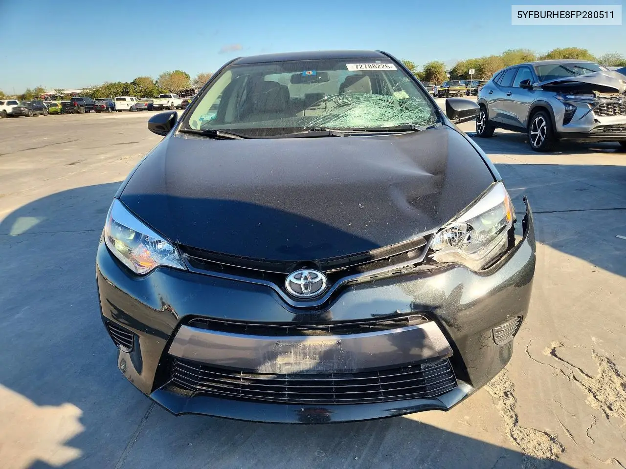 2015 TOYOTA COROLLA VIN 5YFBURHE8FP280511 — фото 5