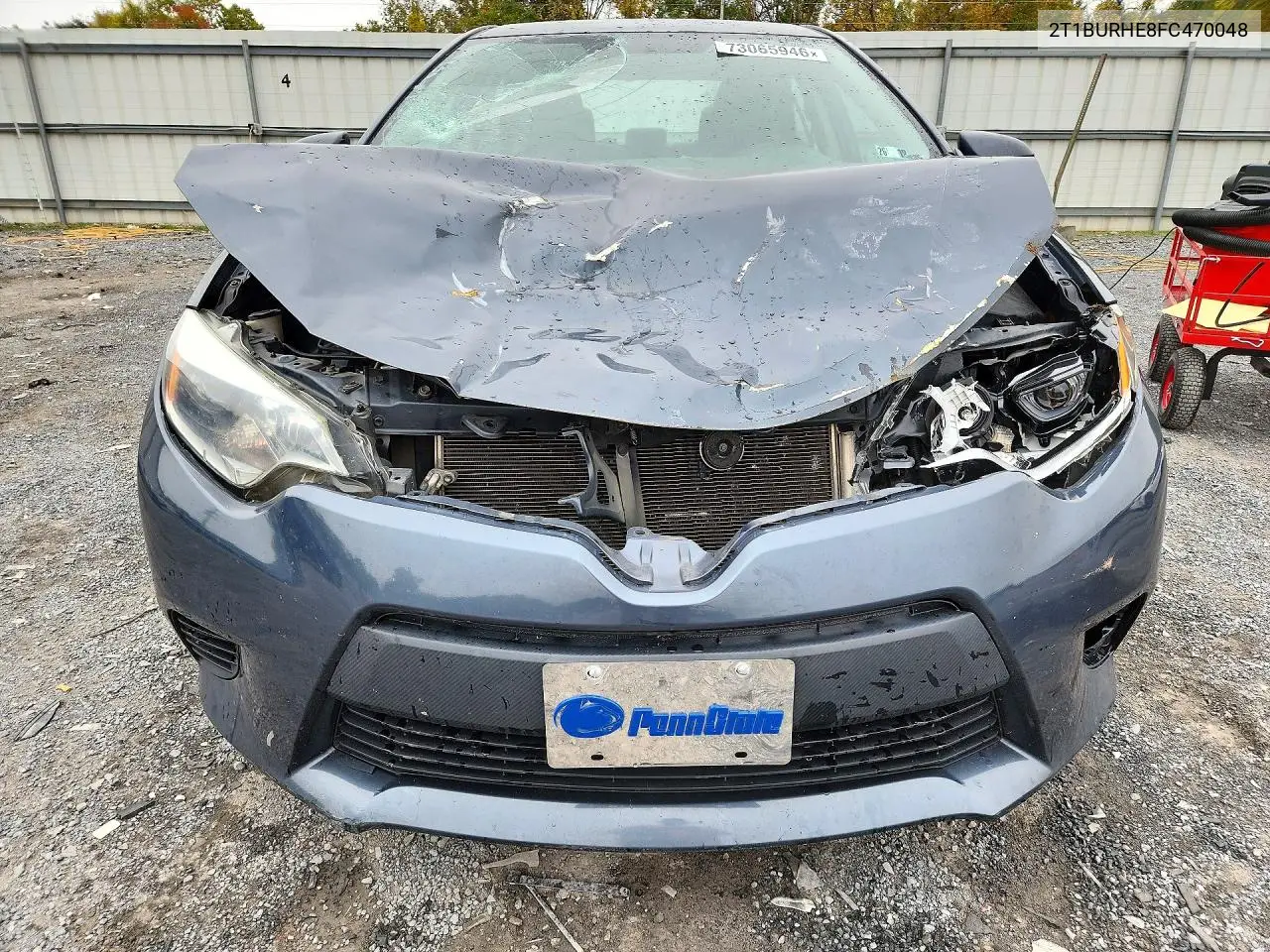 2015 TOYOTA COROLLA VIN 2T1BURHE8FC470048 — фото 5