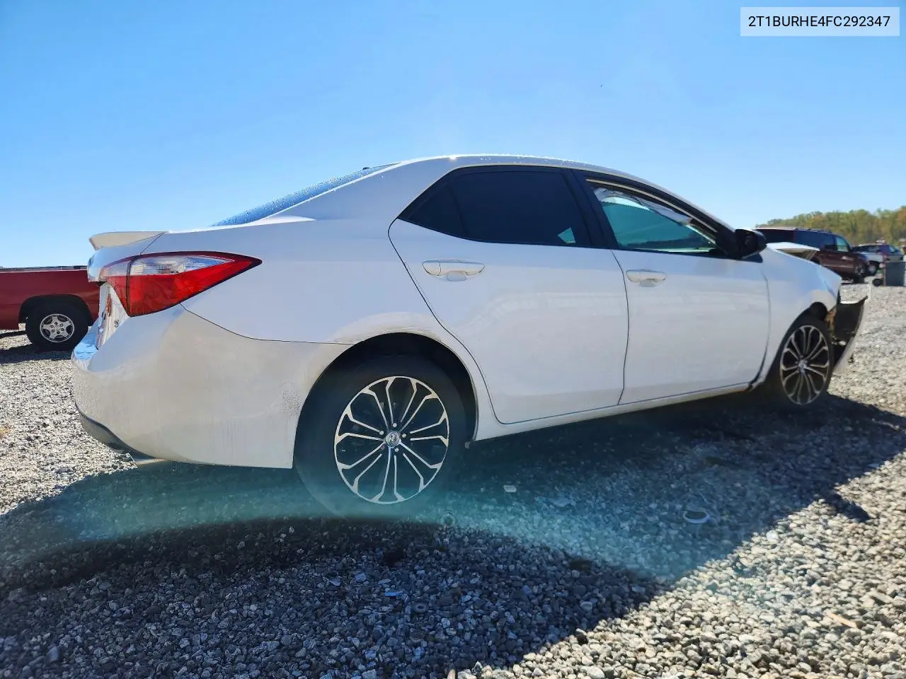 2015 TOYOTA COROLLA VIN 2T1BURHE4FC292347 — фото 4