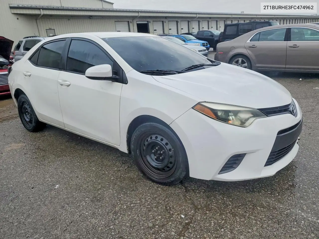 2015 TOYOTA COROLLA VIN 2T1BURHE3FC474962 — фото 4
