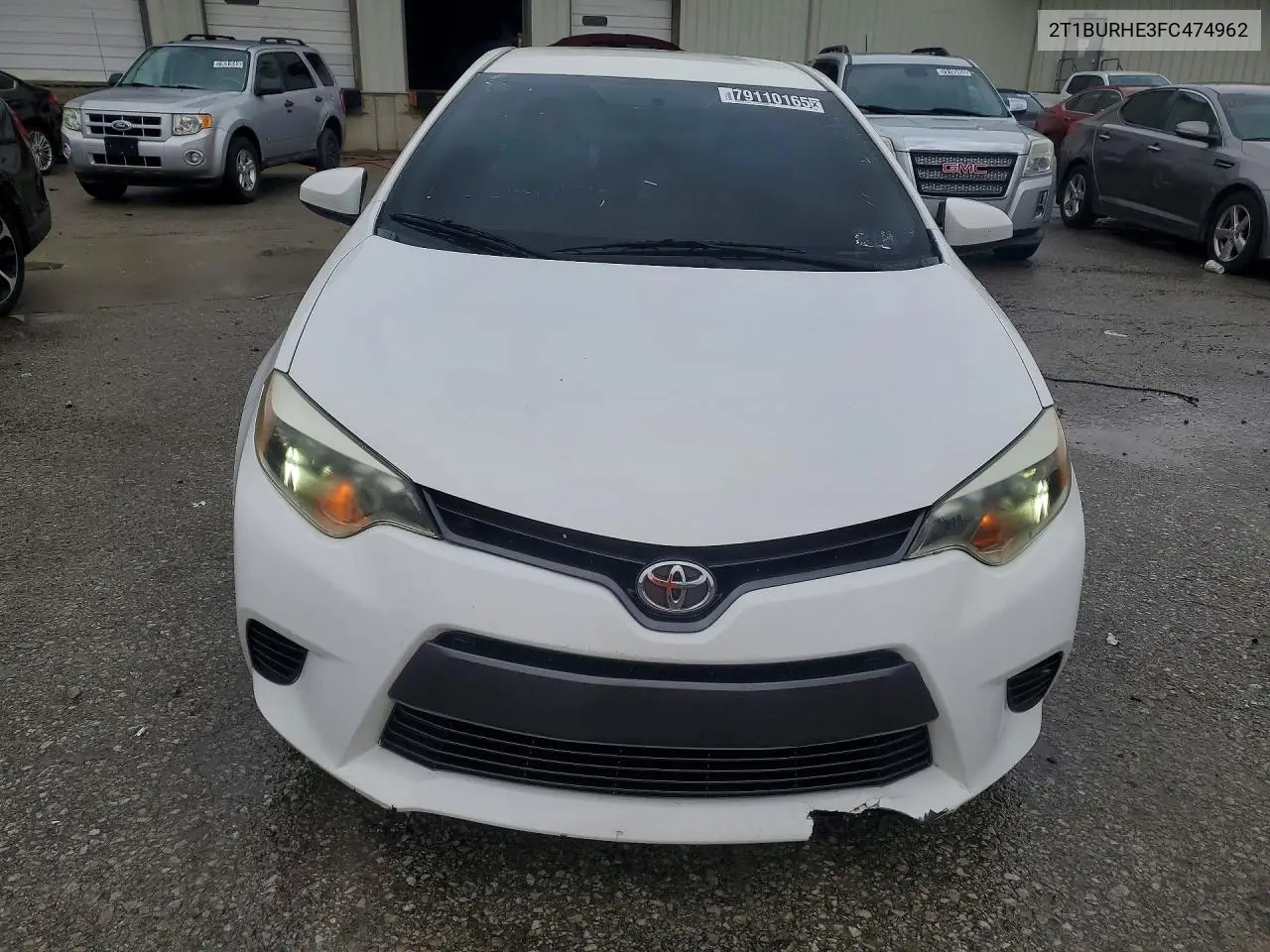 2015 TOYOTA COROLLA VIN 2T1BURHE3FC474962 — фото 5