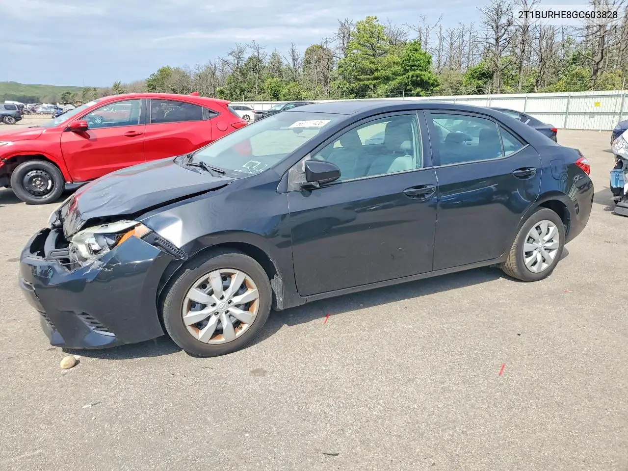 TOYOTA COROLLA 2016, VIN 2T1BURHE8GC603828